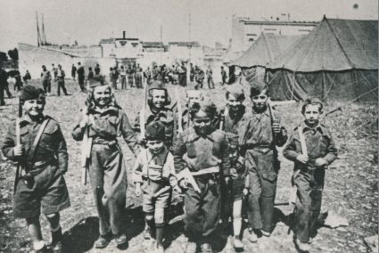 Camp in El Shatt, 1944. (Military Museum, Belgrade, Collection of photographs, 21549)