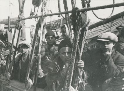 Return from El Shatt, Africa to Yugoslavia, 1945. (Military Museum, Belgrade, Collection of photographs, 23558)