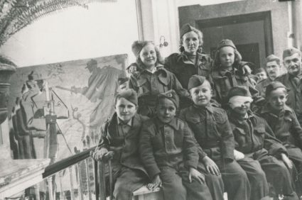 Return from El Shatt, Africa to Yugoslavia, 1945. (Military Museum, Belgrade, Collection of photographs, 23559)