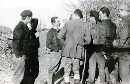 Major Jasper Rootham in Homolje in an Unorthodox Uniform